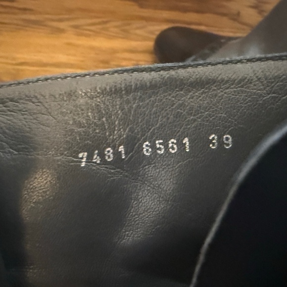 Sergio Rossi Bootie Gray and Black 9 - Picture 8 of 12